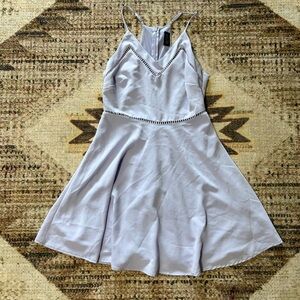 ASTR Lavender Skater Dress Large